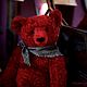  Red bear Pascal. Teddy Bears. Milaniya Dolls (milaniyadolls). My Livemaster. Фото №5