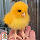 Заказать Войлочная игрушка Цыплёнок Солнышко. ЯВАЛЯШКИ Елены Цветкович. Ярмарка Мастеров. . Игрушки Фото №3