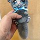 Котенок в смешанной технике. Мягкие игрушки. Татьяна Горшенина (TaShip). Ярмарка Мастеров.  Фото №4