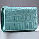Women's wallet made of genuine crocodile leather IMA0216US4, Wallets, Moscow,  Фото №1