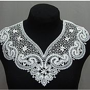 Материалы для творчества handmade. Livemaster - original item Insert lace for garment decoration. Handmade.