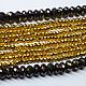 Заказать Пирит Gold (10 шт) и Black copper бусины рондели. КАМНИ ИЗ ИНДИИ. Ярмарка Мастеров. . Бусины Фото №3