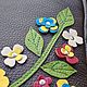 Заказать Рюкзак кожаный с аппликацией из кожи. TSUBA leather_goods. Ярмарка Мастеров. . Рюкзаки Фото №3