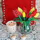 Tulips fabric Tulip Tilda. Flowers. svetlalife (svetlalife). Online shopping on My Livemaster.  Фото №2