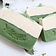 Мыло с нуля "Зеленый чай и белый жасмин" с маслом Ши. Мыло. Aroma & Decor. Ярмарка Мастеров.  Фото №6