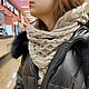  Шарф длинный шерстяной объемный шикарный. Шарфы. AccessoriesWool мягко и комфортно. Ярмарка Мастеров.  Фото №6