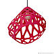 Zaha LIGHT crimson chandelier. Chandeliers. Spaces Bureau (SpacesBureau). Online shopping on My Livemaster.  Фото №2