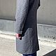 Пальто мужское классическое «Mr. Grey». Верхняя одежда мужская. Ritele. Ярмарка Мастеров.  Фото №4