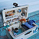 custom! Chest-boat (without a sailor!). Roomboxes. CountersunkHouses (olgamutina). Online shopping on My Livemaster.  Фото №2
