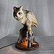 Energy saving lamp 'Owl'. Nightlights. krylov-mihail. Online shopping on My Livemaster.  Фото №2