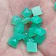 Chrysoprase natural square ' sugar loaf'. Cabochons. yakitoriya. My Livemaster. Фото №6