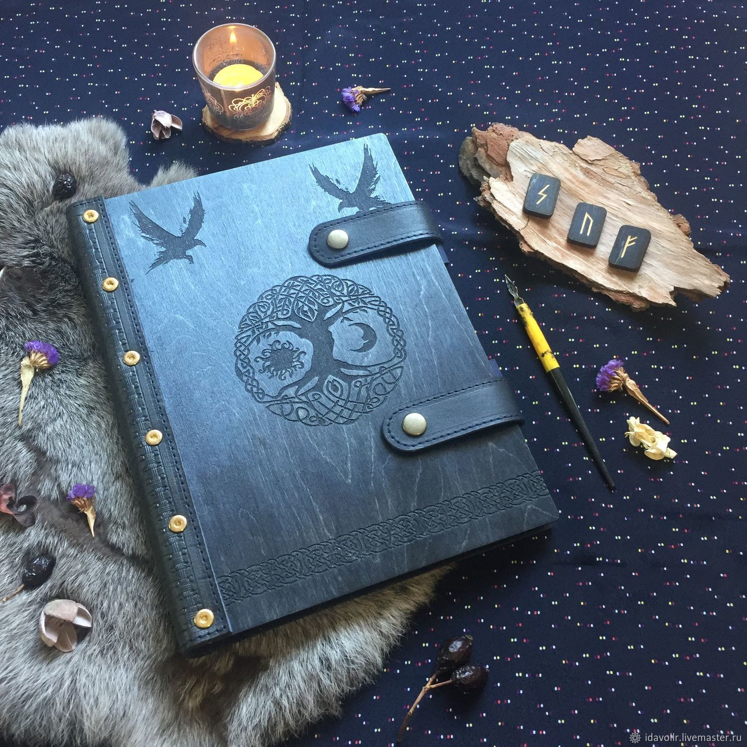 Гримуар Иггдрасиль А4 / блокнот из дерева Yggdrasil Мировое дерево – купить на Ярмарке Мастеров – LTLV8RU | Блокноты, Краснодар