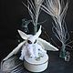 Moth textile ' White'. Stuffed Toys. Secret Jar. My Livemaster. Фото №5