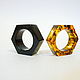 Ring made of amber ' Nut ' R-137 size 20.5, Rings, Svetlogorsk,  Фото №1
