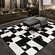  ковёр ручной работы из шкур коровы. Ковры для дома. Luxury Patchwork. Интернет-магазин Ярмарка Мастеров.  Фото №2