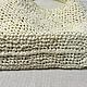 Легкая сумочка из рафии на лето. Классическая сумка. Lacejute. Ярмарка Мастеров.  Фото №5