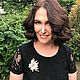 Б! Брошь Аngara из натурального жемчуга. Брошь-булавка. KSENIA BERYL. Интернет-магазин Ярмарка Мастеров.  Фото №2