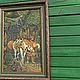 Винтаж: Картина.Русские народные сказки.Холст.Масло.СССР. Статуэтки винтажные. Антик.Декор.Винтаж. Ярмарка Мастеров.  Фото №11