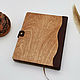 Notebook 'Book of Shadows' made of wood and genuine leather. Notebooks. semejnaya-masterskaya-bambuk. My Livemaster. Фото №6