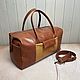 Travel bag genuine leather. Travel bag. MiTonA. Online shopping on My Livemaster.  Фото №2