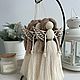 Заказать Макраме Ангел. Наталья (MACRAME FOR HYGGE). Ярмарка Мастеров. . Элементы интерьера Фото №3