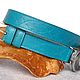 Wristwatch on Turquoise Genuine Leather Bracelet. Watches. Made In Rainbow. Ярмарка Мастеров.  Фото №6