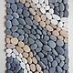 Mat made of natural sea pebbles with a pattern. Carpets. Антонина Литовкина - Озеленение (Планета Флористики). My Livemaster. Фото №5