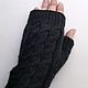 Eugene's mittens, black. Mitts. HOBBIMANIYA. Online shopping on My Livemaster.  Фото №2
