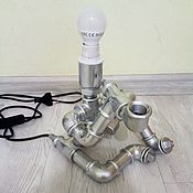 Лампа "Человечек" лофт индастриал