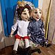 Заказать Королевич и девочка. Планшетные театральные куклы. Татьяна Гребенникова. Ярмарка Мастеров. . Кукольный театр Фото №3