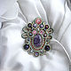soutache brooch. Brooches. VeninnaS. My Livemaster. Фото №5