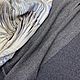 Заказать Ткань костюмно-плательная серо-синяя 3377. Ткани Италии (ликвидация магазина). Ярмарка Мастеров. . Ткани Фото №3