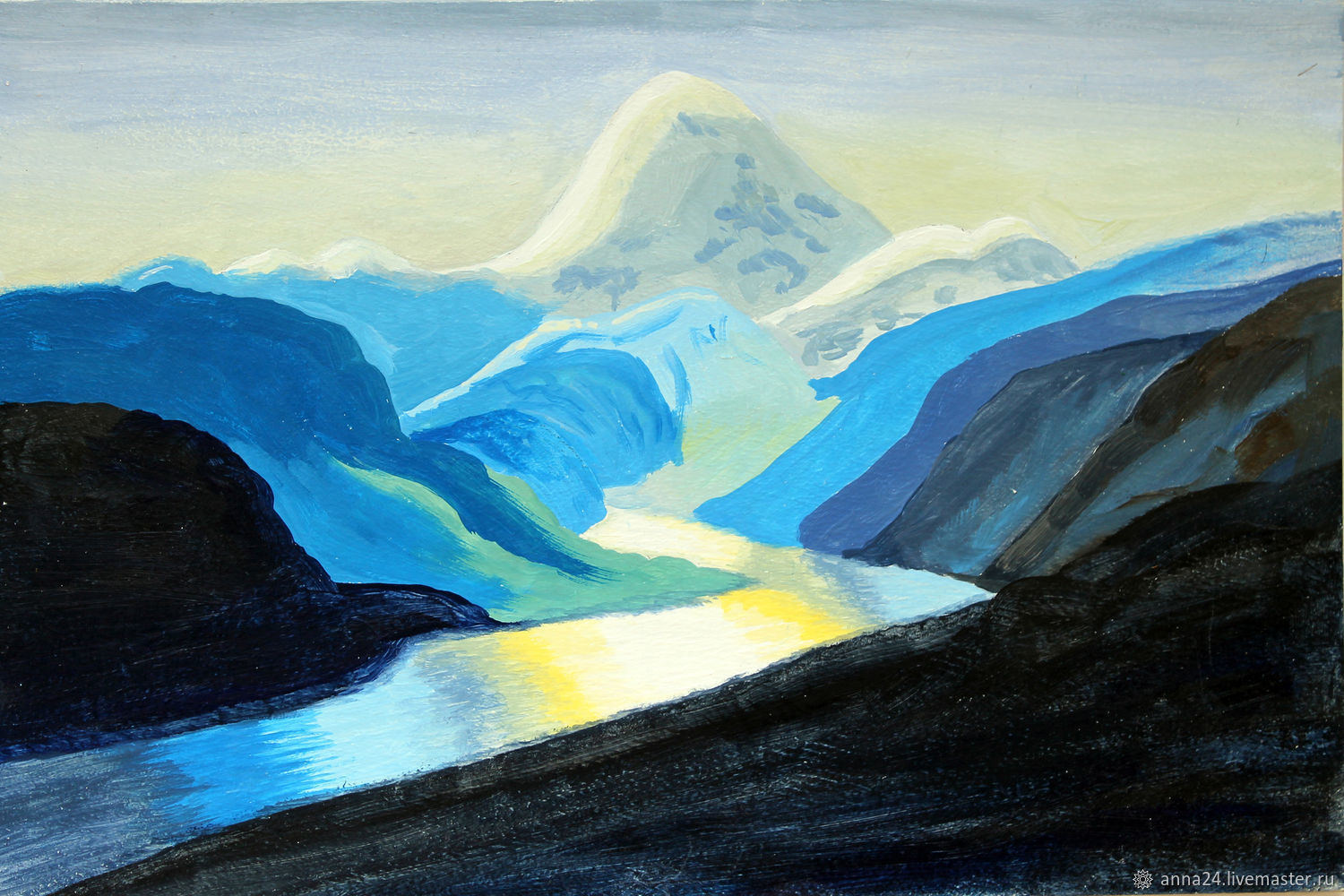 Рокуэлл Кент живопись горы