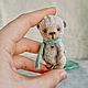 Мишка "Мятное чудо". Мишки Тедди. Рыжий Эльф | mishki_malyshky (yulia8toys). Ярмарка Мастеров.  Фото №5