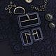 Пряжки Bb из нат.кожи темно-синие. Фурнитура для шитья. Пуговки Тесемочки. Ярмарка Мастеров.  Фото №4