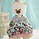 Мишка Мона. Мишки Тедди. Vintage bears Фоменко Ольга. Ярмарка Мастеров.  Фото №10