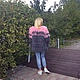 Шубка из ламы " Этюд в розово-серых тонах ". Шубы. Елена LORENZO одежда из меха и кожи. Ярмарка Мастеров.  Фото №5