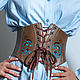 Inframammary corset. Belt Corset. Chest belt corset, Corsets, Gus-Khrustalny,  Фото №1