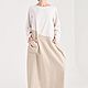 Платье льняное Long Sleeve Baggy Dress. Платья. MILENA (aakasha). Ярмарка Мастеров.  Фото №4