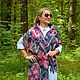 Заказать Шарф женский валяный. Палантин валяный из шелка и шерсти. Лариса Акимова  АЛОРАFelt. Ярмарка Мастеров. . Палантины Фото №3
