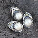Jewelry set with pearls made of 925 silver ALS0017, Jewelry Sets, Yerevan,  Фото №1