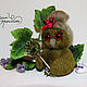 Order Owl key from the new hollow and a lot of little mice. Skaskilesa. Livemaster. . Stuffed Toys Фото №3