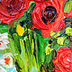 Order Oil painting on the motif of still life with red poppies Vincent van G. Dubinina Ksenya. Livemaster. . Pictures Фото №3