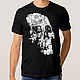 T-shirt cotton ' Skull-Horror', T-shirts and undershirts for men, Moscow,  Фото №1