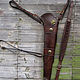 Scabbard saddle coburgo type, Buffalo. Gifts for hunters and fishers. Labour. Online shopping on My Livemaster.  Фото №2