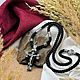 Крест с зелёными камнями. Крестик. MisMi jewelry. Интернет-магазин Ярмарка Мастеров.  Фото №2