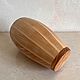 Ваза для интерьера из дерева. Вазы. Wooden Magic. Ярмарка Мастеров.  Фото №4