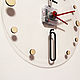 Прозрачные настенные часы. Часы классические. Декор-цех. Ярмарка Мастеров.  Фото №6