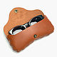 Eyeglass case made of genuine leather. Eyeglass case. breatley. My Livemaster. Фото №4