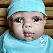 Винтаж: Фарфоровая кукла - малышка от Avon. Кукла для куклы